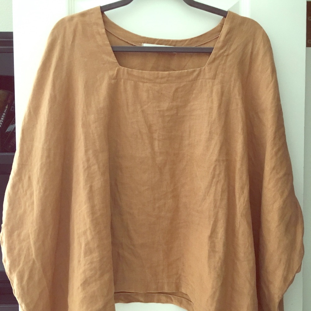 Lauren Winter Square Tee (100% linen)